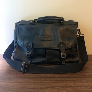 Barbour Leather Briefcase